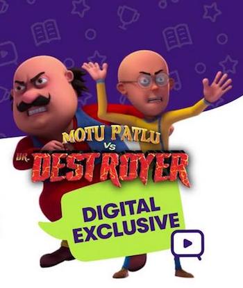 Motu Patlu Vs Dr Destroyer (2021) DVD Rip Full Movie